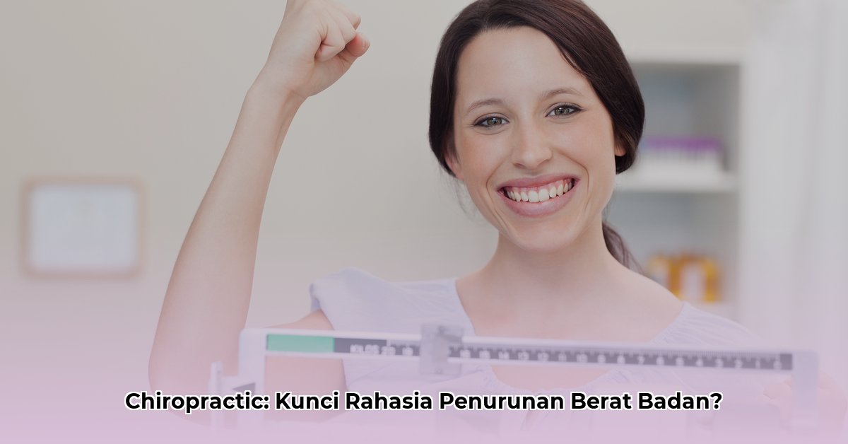 can chiropractic care help with weight loss
